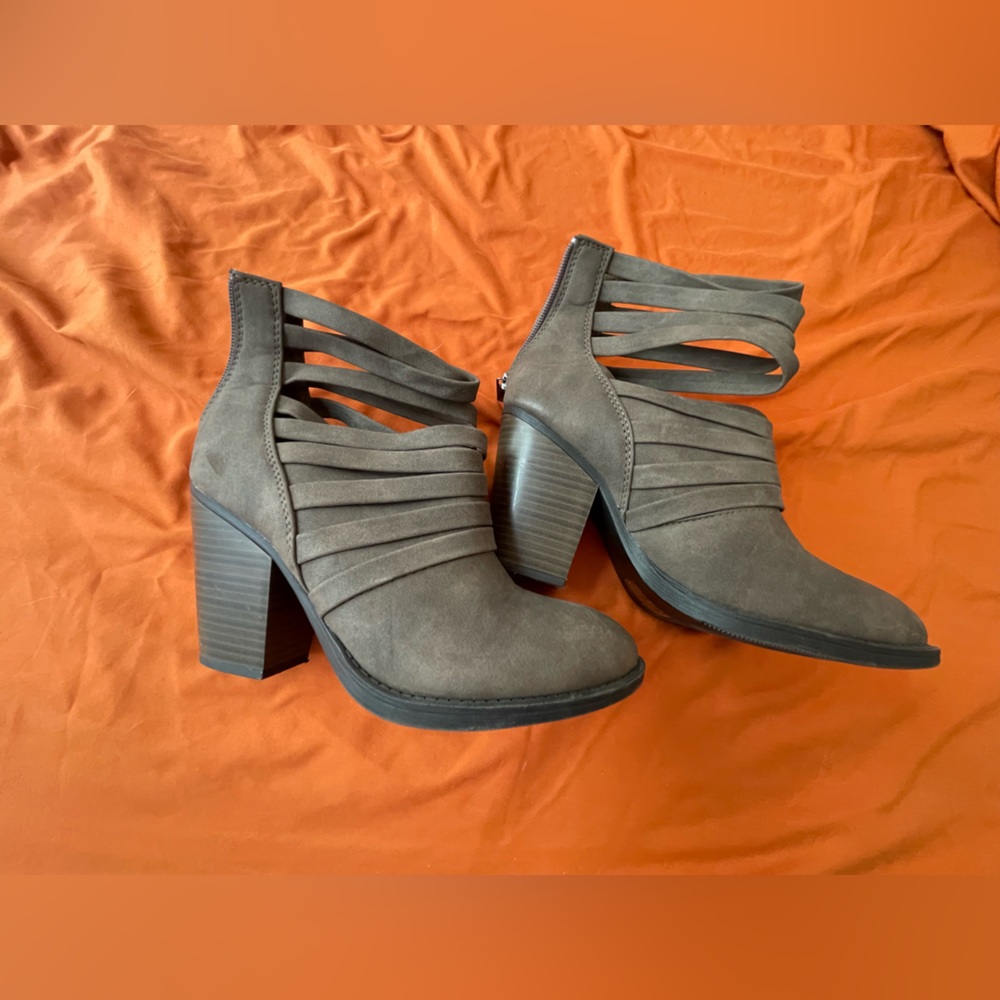 Dark Gray Booties